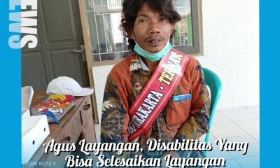 Agus Layangan, Disabilitas Yang Bisa Selesaikan Layangan Sawangan Dalam 4 Jam