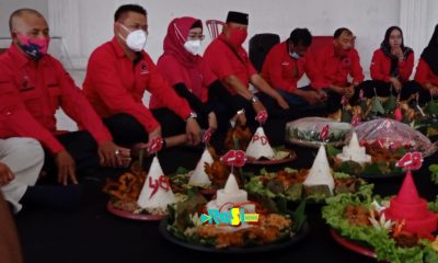 Rapat Virtual dan Selamatan, DPC PDIP Magetan Tunjukkan Semangat Kebersamaan di HUT ke 48 PDIP.