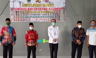 Muscab Asosiasi Kontraktor Nasional di Magetan Tetapkan Pengurusan Cabang di 5 Kabupaten