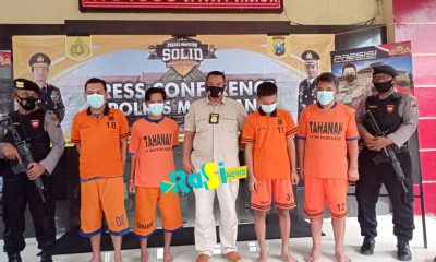 Polres Magetan Ungkap 4 Kasus Narkoba Jaringan Lapas Madiun 2 Bulan Terakhir