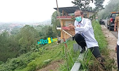 Ingatkan Warga Akan Banjir, Bupati Kembali Cek Tanaman Ketapang