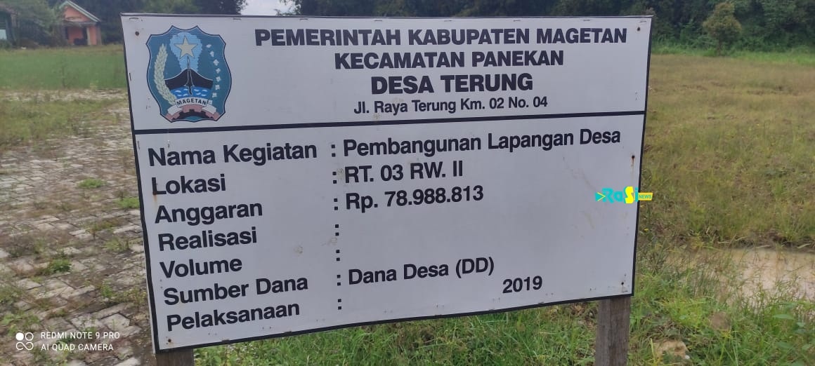Begini Kondisi Lapangan Voli Di Desa Terung Yang Dikeluhkan Pemuda