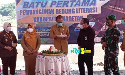 Pembangunan Gedung Graha Literasi Dimulai, Pemkab Berharap mampu Memicu Peningkatan Literasi dan SDM Menulis di Magetan.