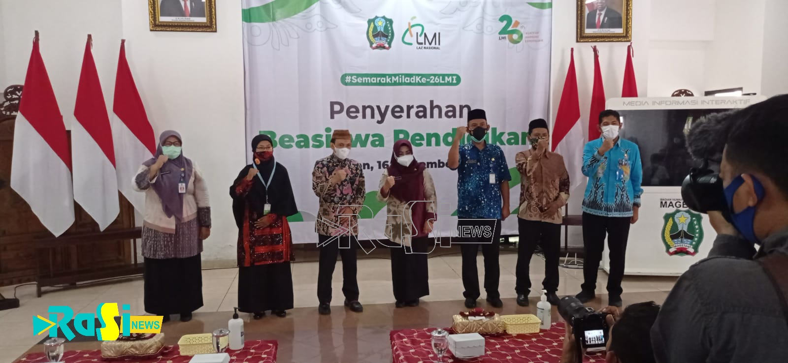 134 Siswa Yatim Piatu Mendapat Beasiswa dari Lembaga Managemen Infaq