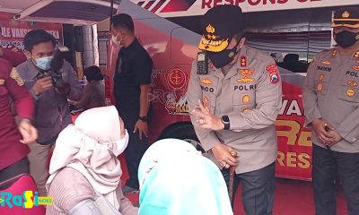 Resmikan Gerai Vaksin di Sarangan, Kapolda Jatim Beritahukan Magetan Level 3