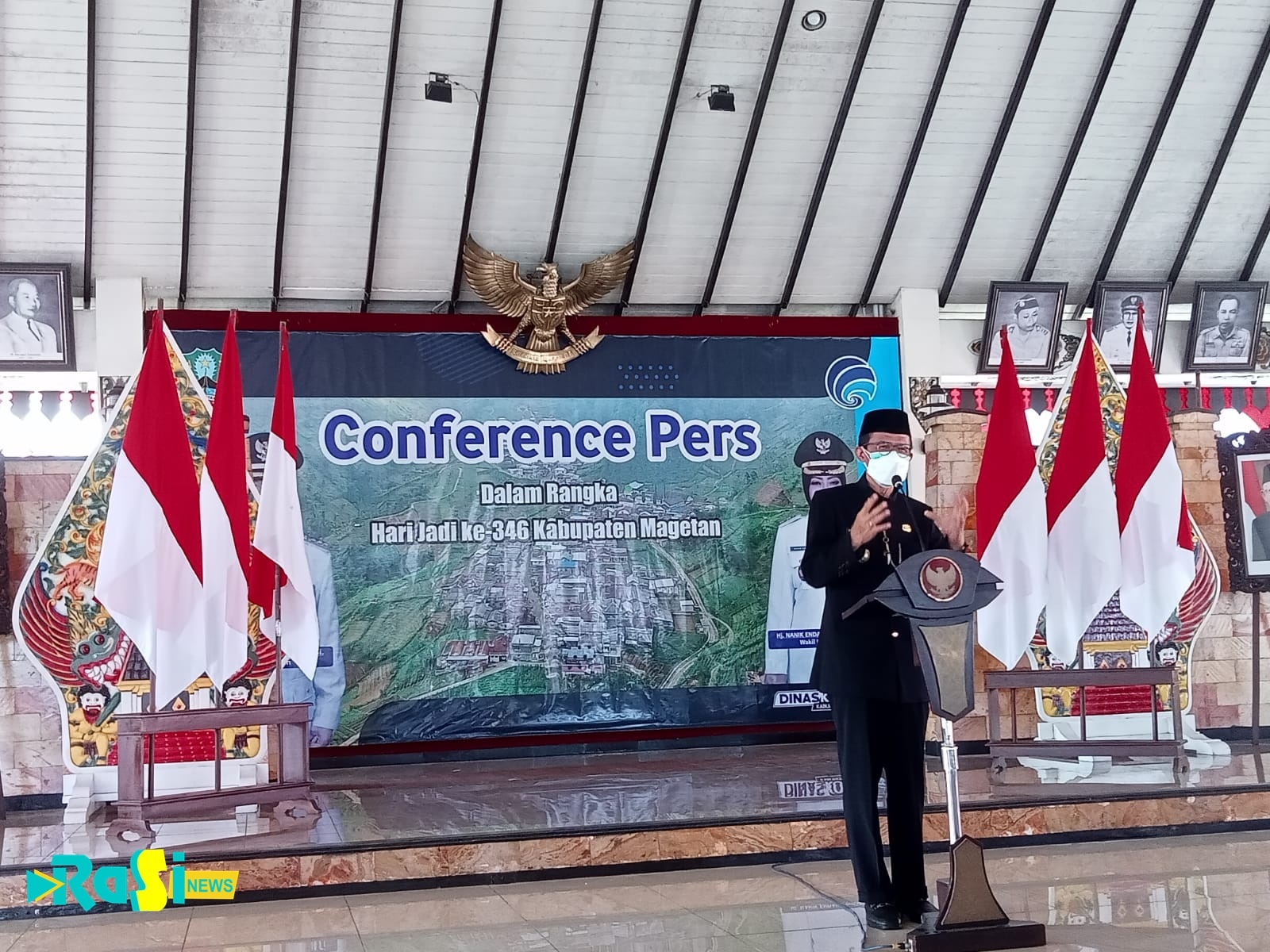 Peringati HUT ke-346, Bupati Magetan Berharap Bisa Turun Level PPKM 2.