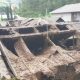 Hujan Deras, 1 Rumah Di Kampung Wonomulyo Tertimpa Longsoran.