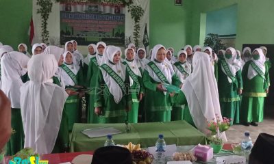 Peduli Bencana Gunung Semeru, Cabang Muslimat NU Galang Dana Saat Pelantikan Pimpinan Cabang