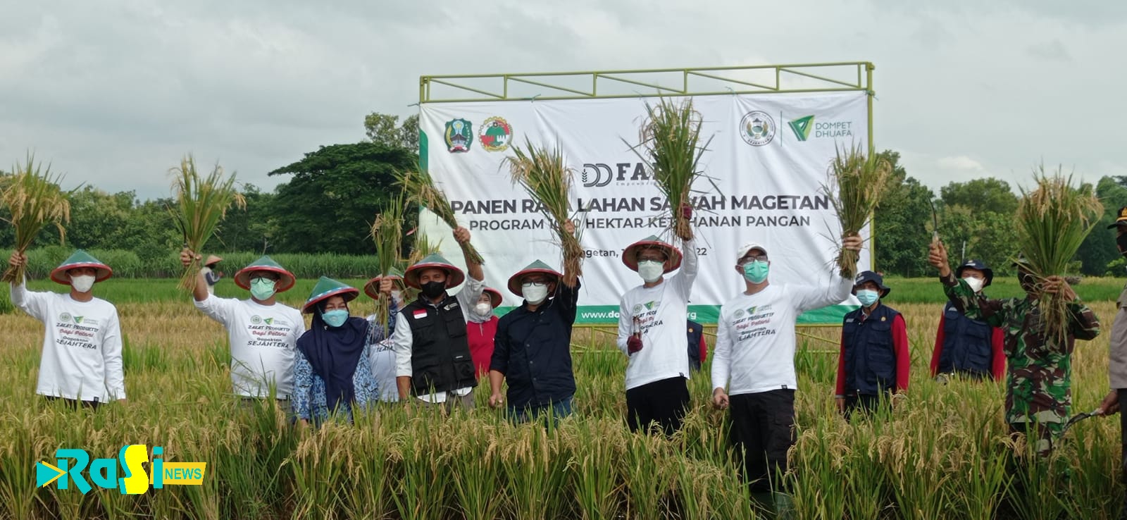 Kenalkan Pertanian Sistem Baru, Dompet Dhuafa Ajak Petani di Desa Krajan Berdaya.