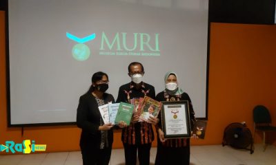 Aktif Menulis Dalam Bahasa Jawa, Bupati Magetan Dapat Penghargaan Dari Muri.