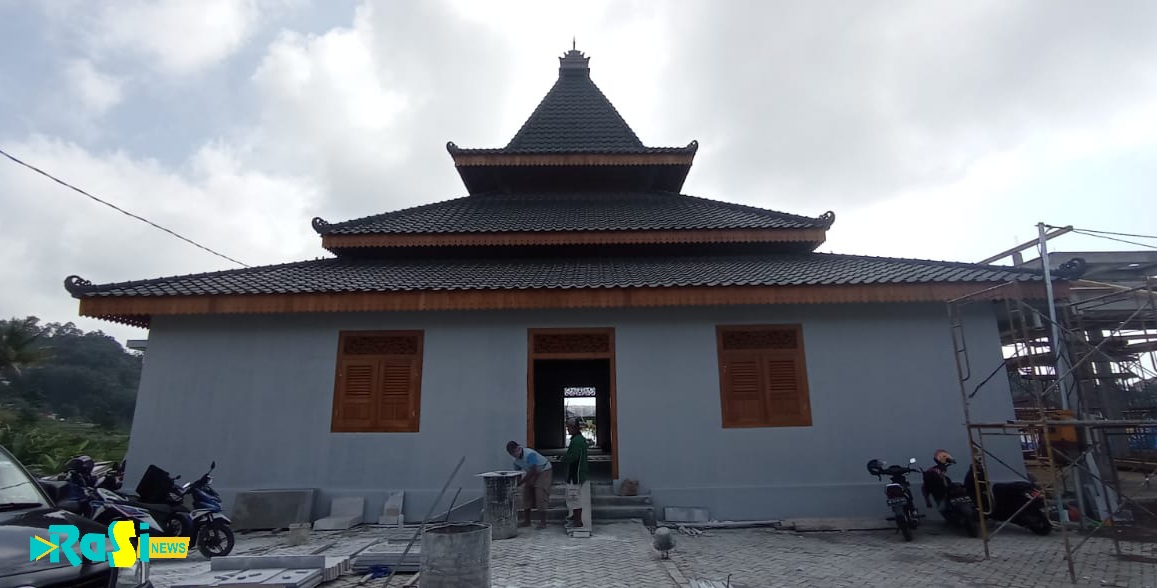 Pembangunan Masjid Ki Mageti di Kebun Bunga Refugia Ditargetkan Selesai di Hari Ulang Tahun Kabupaten Magetan.