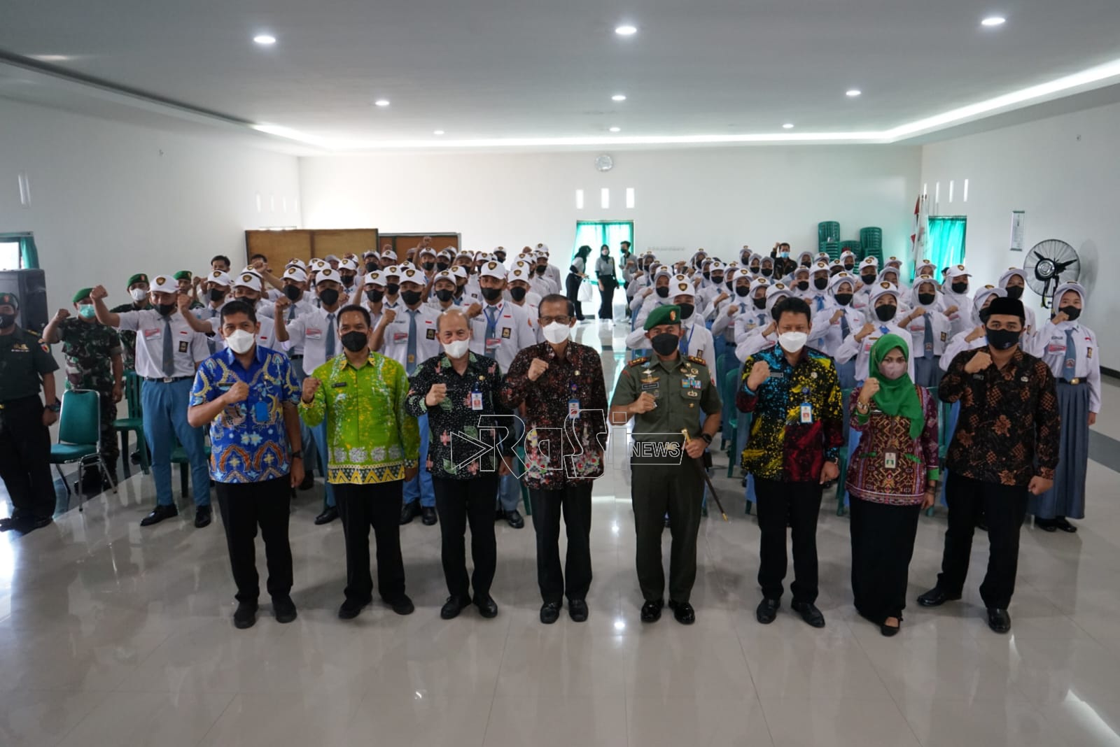 72 Siswa Sekolah di Magetan Siap Digembleng Jadi Pasukan Pengibar Bendera Pusaka