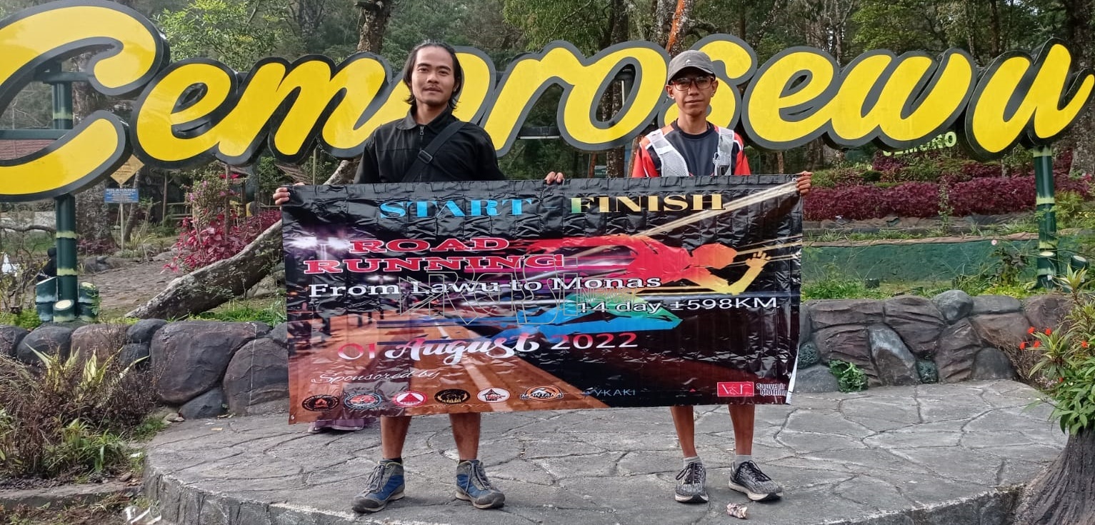 Pelari Yang Relawan Gunung Lawu, "Run To Monas" Demi Membantu Penyintas Kanker.