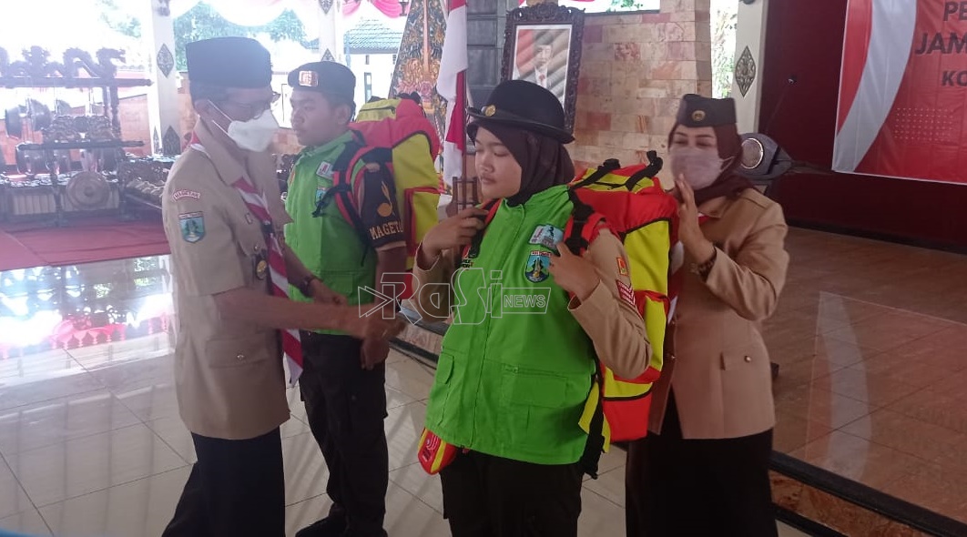 Kwarcab Magetan Kirimkan 16 Peserta Jambore Nasional Ke XI.