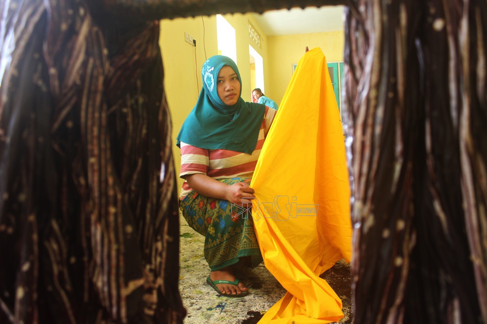 Cerita Batik Ciprat Yang Membuat Difabel Magetan Mampu Mandiri.