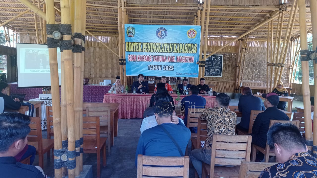 Bimtek Peningkatan Kapasitas SDM Karangtaruna Kabupaten Magetan tahun 2022, Karangtaruna Magetan Siap Berkarya.