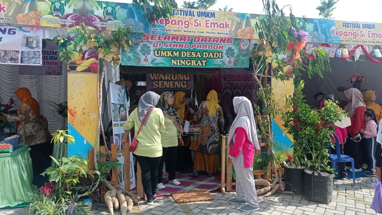 Festival UMKM Kepang Si Emak, Ditutup Oleh Bupati Magetan.