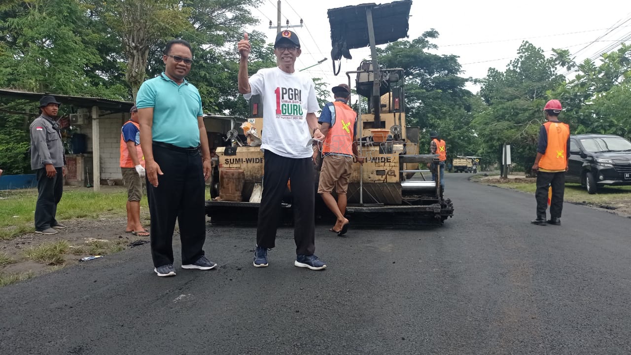 Pastikan Infrastruktur Selesai Di Akhir Tahun, Bupati Tinjau 5 Proyek Jalan Penghubung Antara Kecamatan.