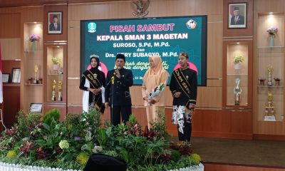 Dari Pisah Sambut Kepala SMAN 3 Magetan, Tingkatkan Prestasi Butuh Sinergi Semua Fihak.