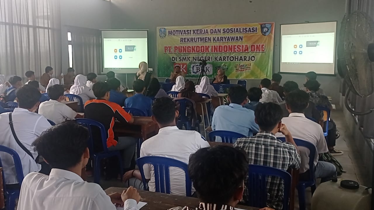 Terobosan Sinergi Dengan Dunia Kerja SMKN Kartoharjo Magetan Gelar Tes Rekrutmen Pegawai Perusahaan.