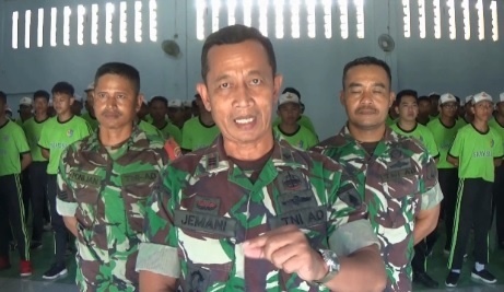 Tanamkan Semangat Korsa Pasca Pandemi Covid 19, Koramil Magetan Gelar Pendidikan Karakter Kepada Pelajar.