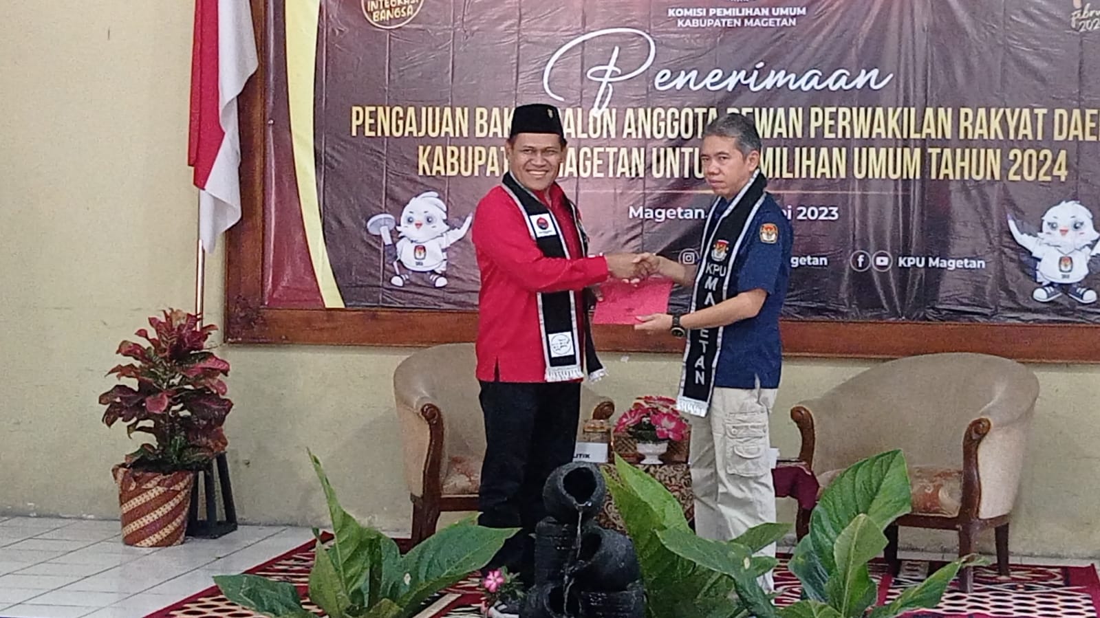Lengkapi Kekurangan Data, PDIP Magetan Sah Daftarkan 45 Bacaleg ke KPU