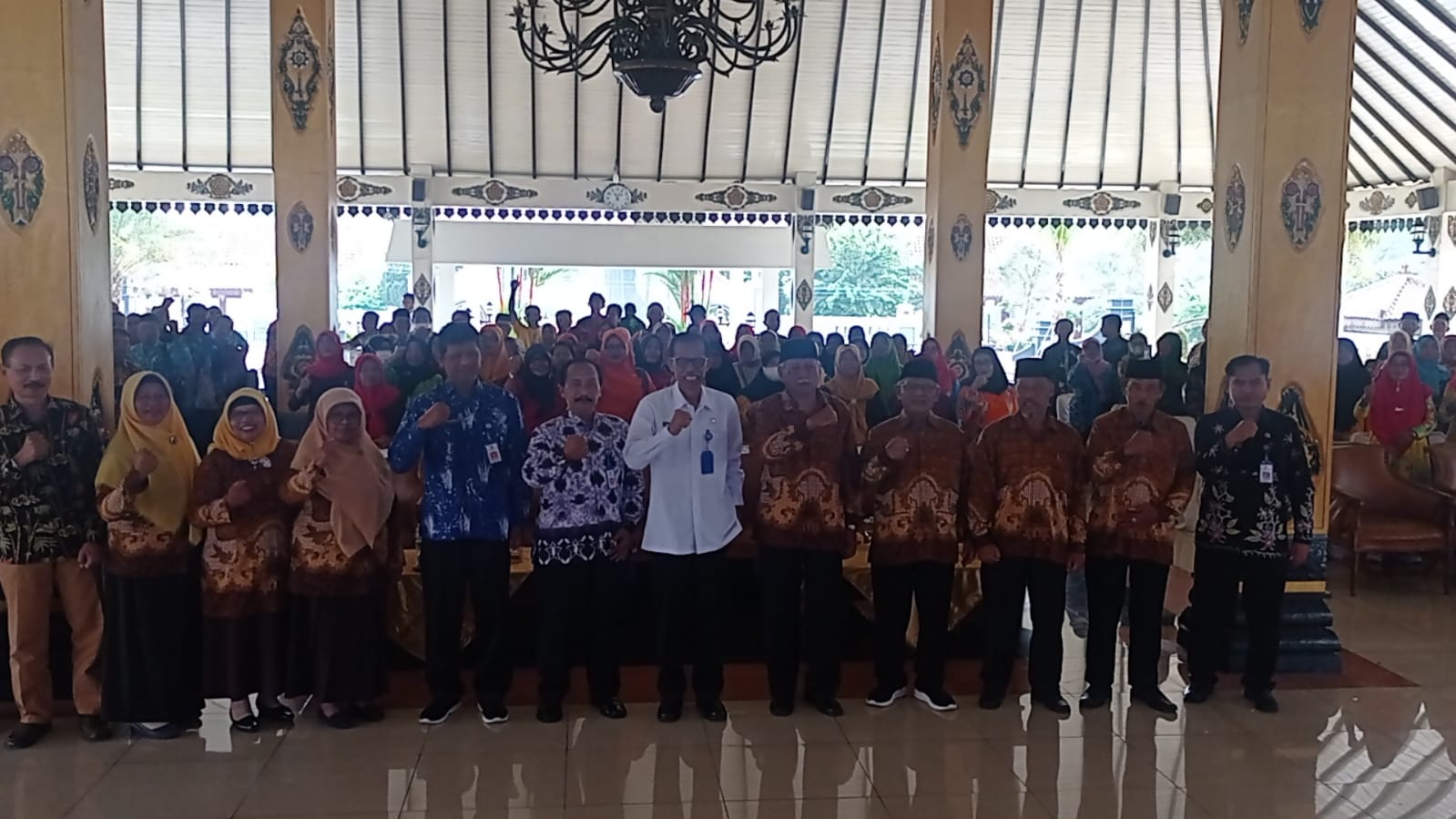 Melepas 195 ASN Purna Tugas, Bupati Magetan Berharap Pensiunan Tetap Aktif Beraktifitas Melalui Organisasi.