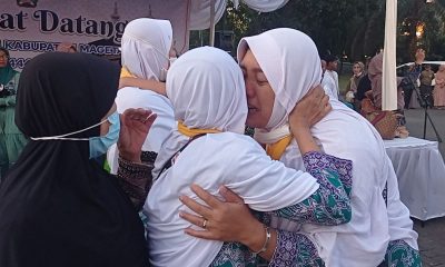Rombongan Jemaah Haji Kabupaten Magetan Pulang, Enam Orang Dilaporkan Meninggal.