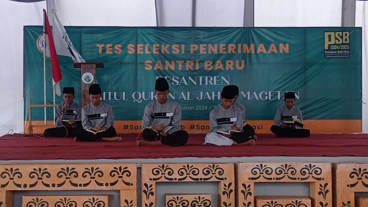 Pesantren Baitul Qur'an Jahra Magetan Gelar Penerimaan Santri Baru