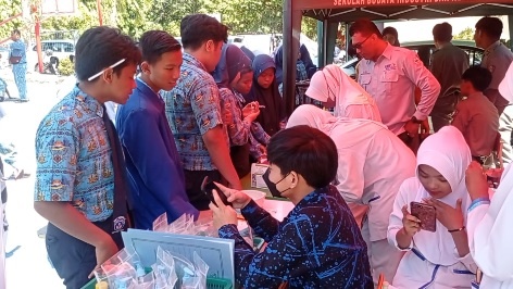 Gelar Gebyar Spatma Berkelas, SMPN 4 Magetan Hadirkan 18 SMA SMK Se Eks Karesidenan Madiun.
