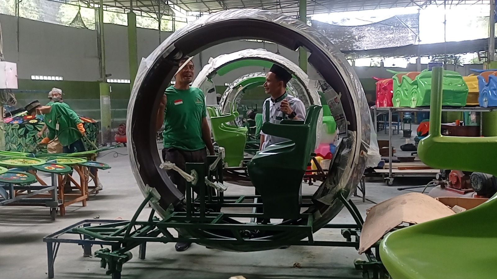 Cerita Pengrajin Odong Odong Magetan, Buat 400 Jenis Mainan Yang Tembus Pasar Nasional.