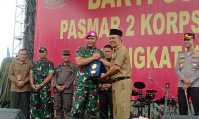 1.500 Prajurit Pasmar 2 Latihan Aspek Darat di Magetan dan Ngawi, Atraksi Terjun Payung dan Heli Terbang Rendah Jadi Tontonan Ribuan Warga. 