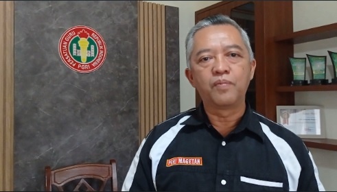 Ada Kegiatan Koordinasi Sekolah Dengan Oknum Yang Diduga Pengurus Besar PGRI Ilegal, Pengurus PGRI Magetan Gerah.