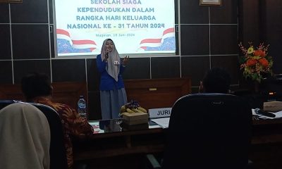 Peringati Harganas ke 31 Dinas KB Magetan Gelar Lomba Pidato Kependudukan.