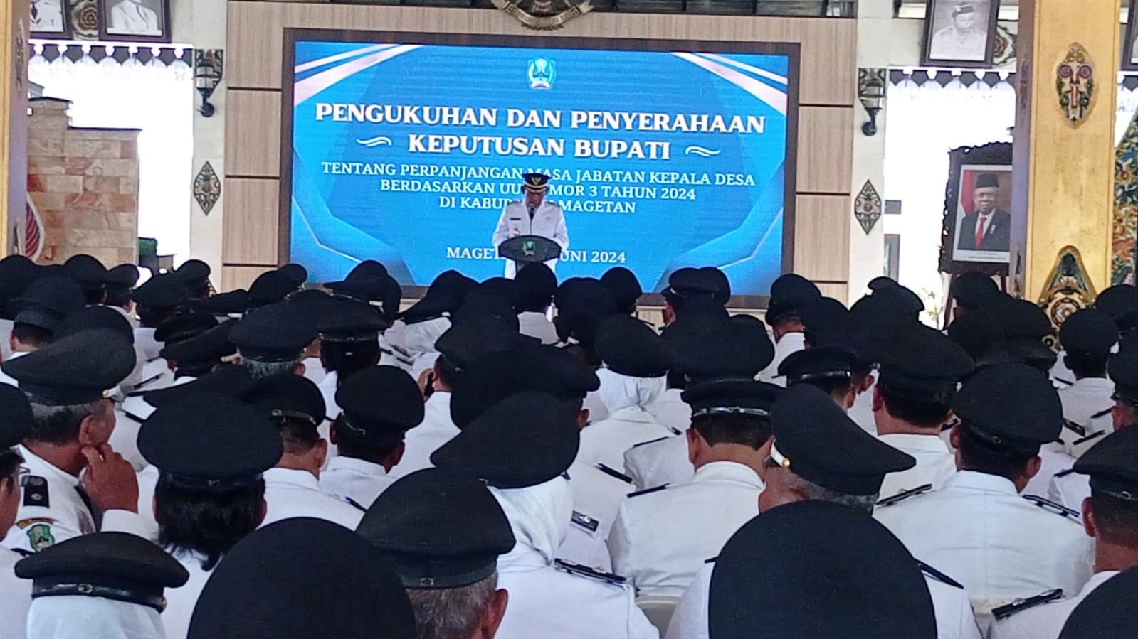 Tiga Kades Absen Pengukuhan Perpanjangan Jabatan, 5 Kades di Magetan Tak Dapat Perpanjangan Jabatan.