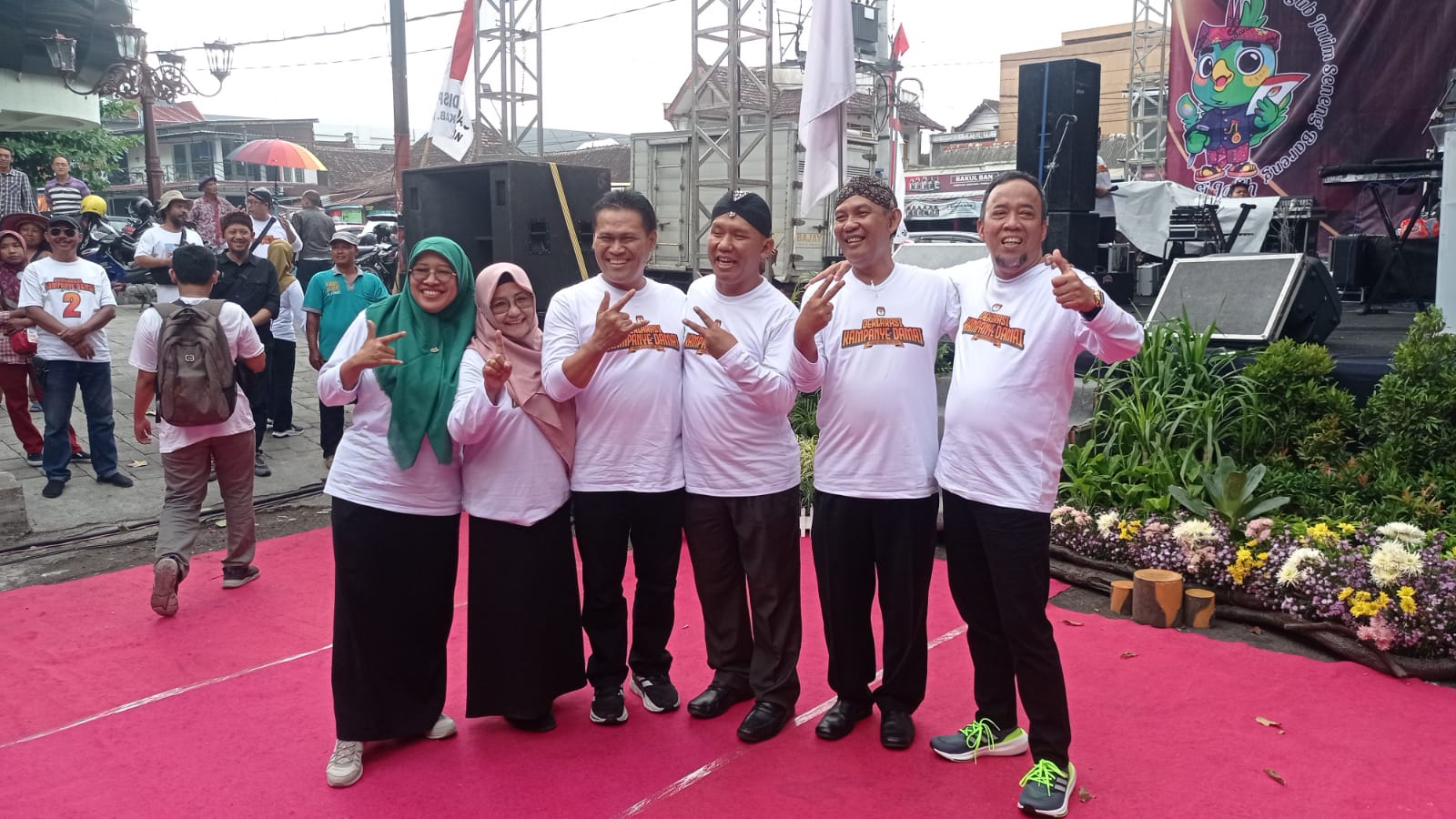 Tiga Paslon di Magetan Sepakat "SAYUK RUKUN" Kabeh Akur Kabeh Sedulur dalam Kampanye Damai.