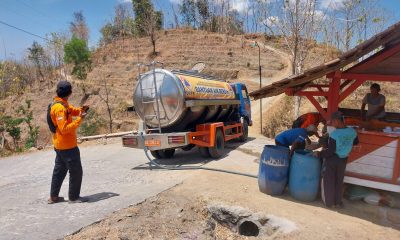Kekeringan Meluas, BPBD Ponorogo Telah Lakukan 113 Droping Air Bersih ke 15 Desa Terdampak.