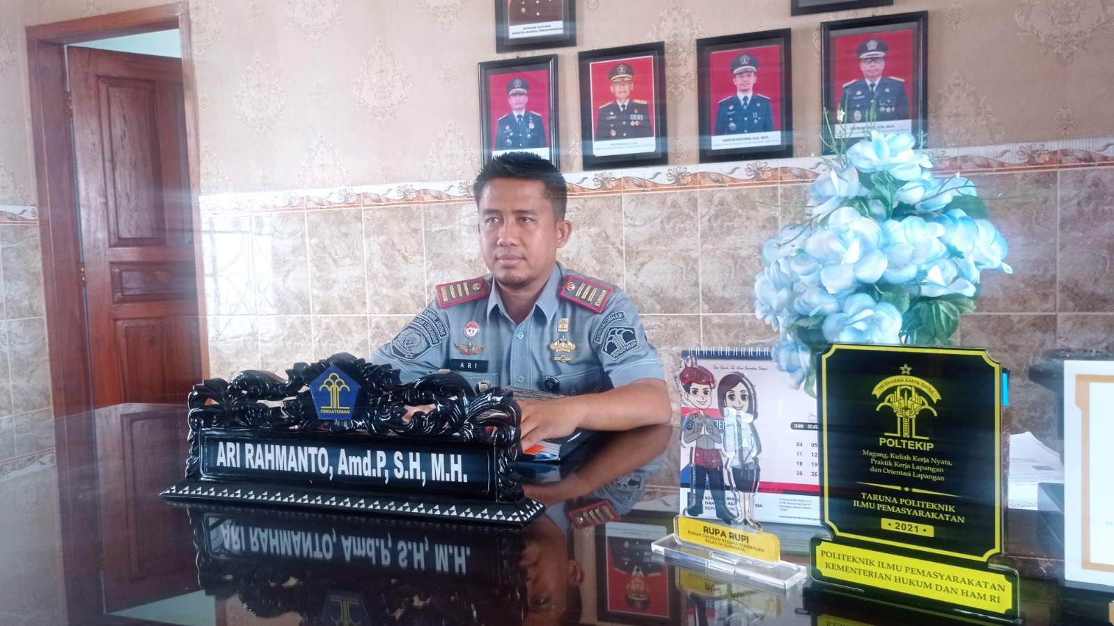 Rutan Magetan Siapkan Ruangan Pembelajaran Kejar Paket B dan C Untuk 30 Siswa.