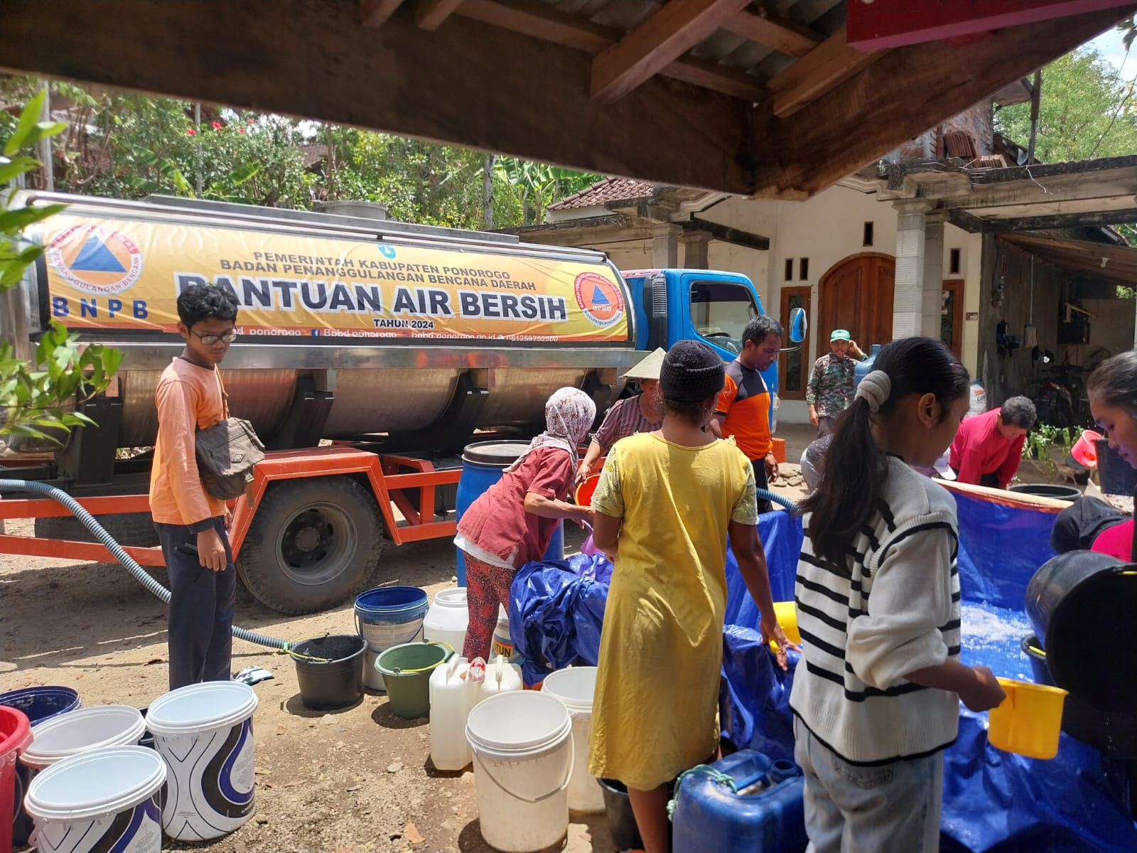 Masuk Musim Hujan, Masih Ada 19 Desa yang Mengalami Krisis Air Bersih di Ponorogo.