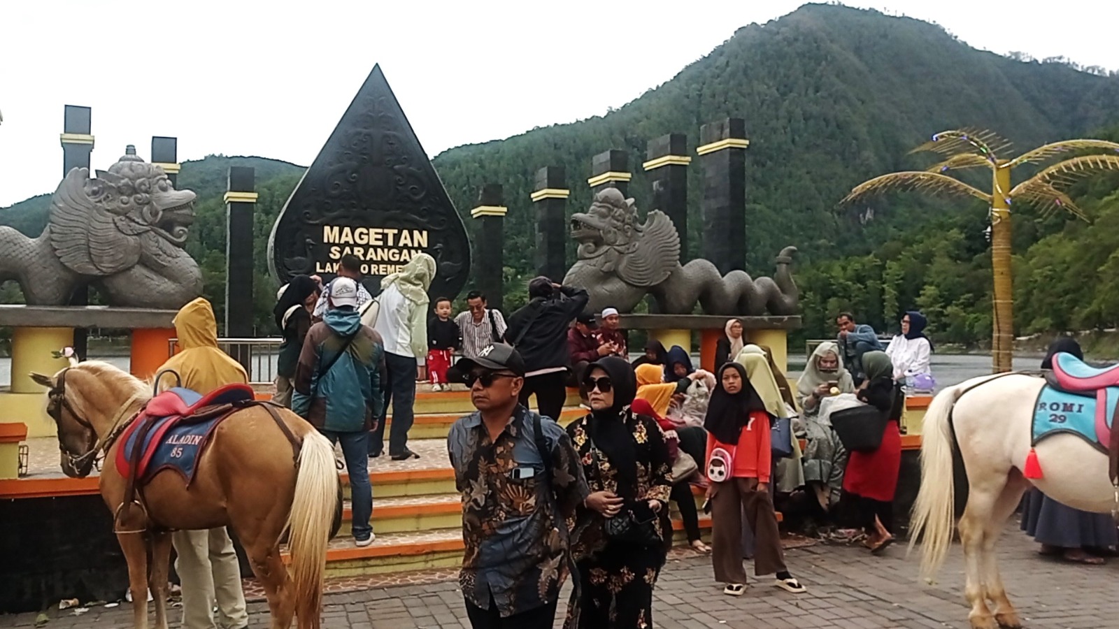 Jumlah Pengunjung Telaga Sarangan Di Malam Tahun Baru Diprediksi Turun Karena Cuaca Ekstrem
