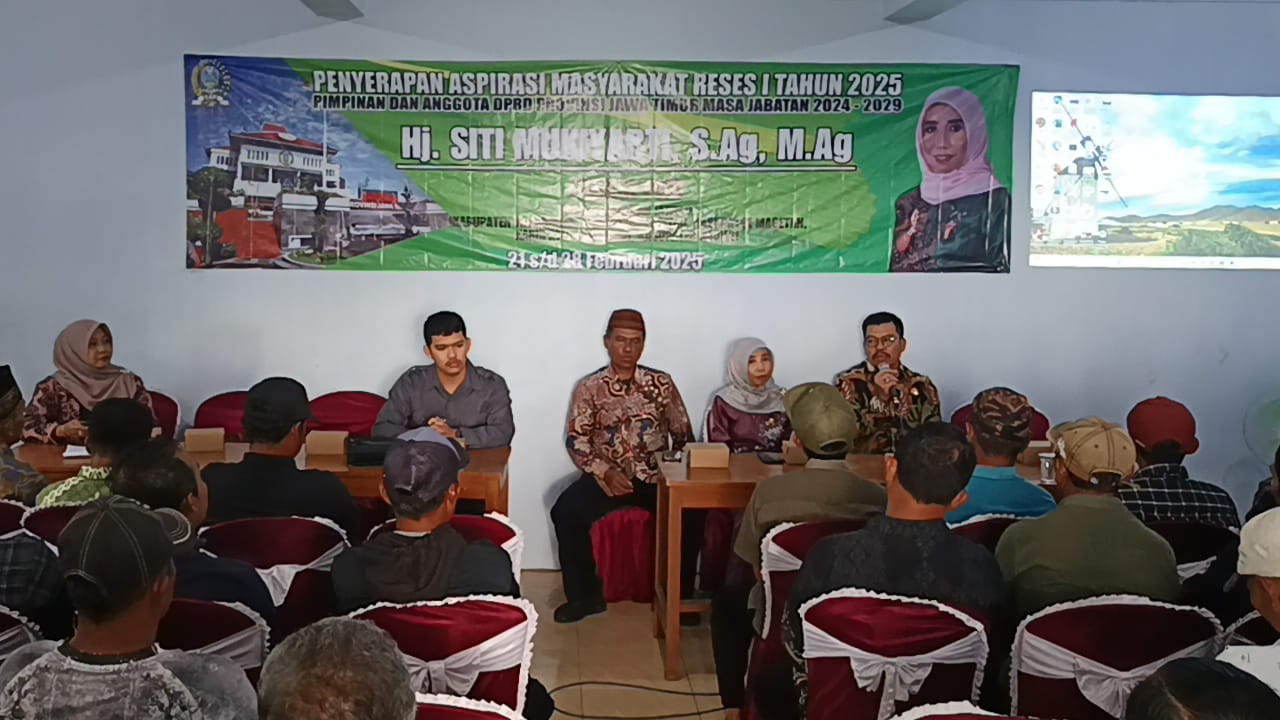 Anggota DPRD Kabupaten Magetan Kelvin Temui Warga Plaosan, Reses Permintaan Lapangan Olah Raga Warga Gulun Akan Terealisasi Tahun Ini.