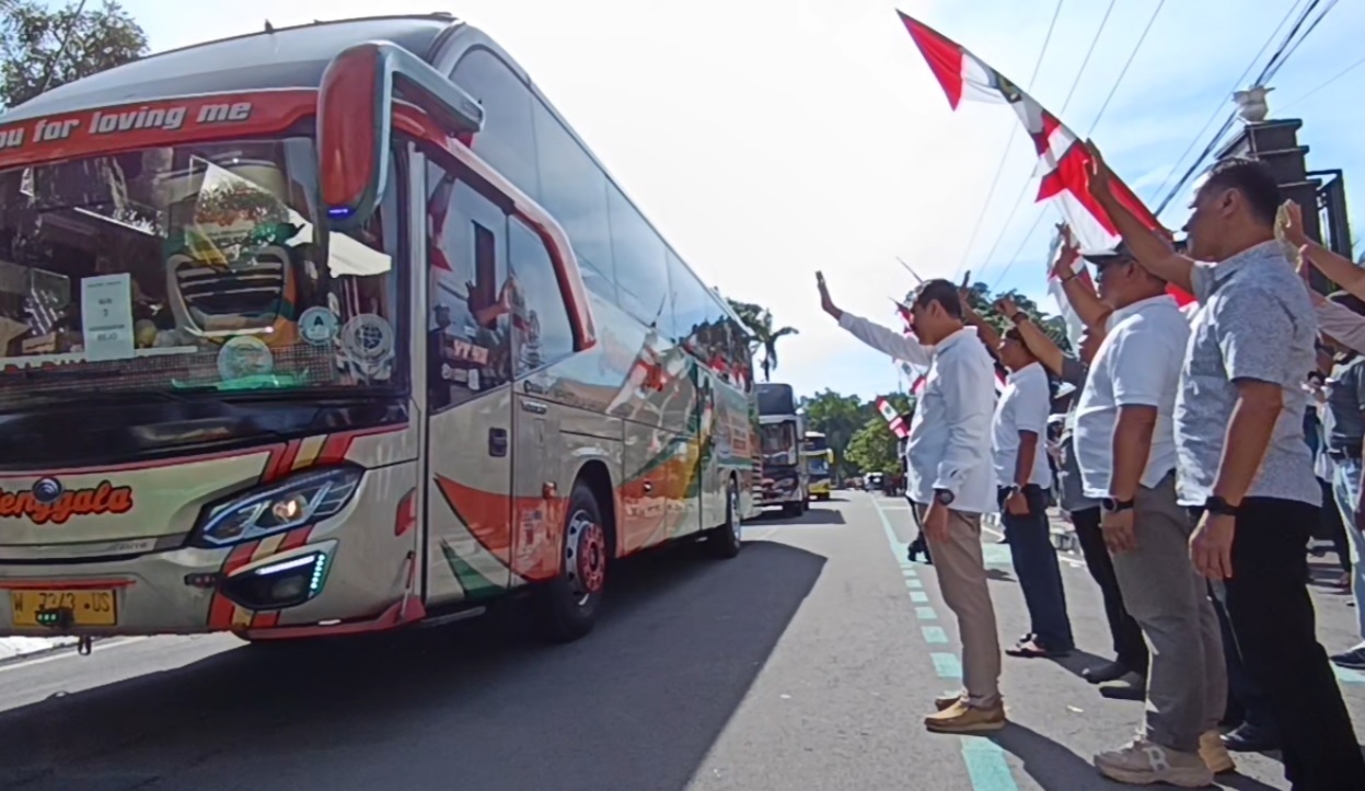 Tak Hanya Sekedar Mudik, Ratusan Warga Magetan yang Balik Jabodetabek Jadi Agen Promosi.