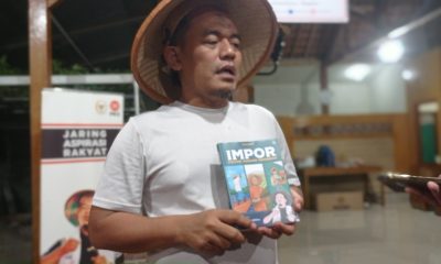 Kebijakan Non Kuota Impor Presiden Prabowo, Anggota DPRRI Riyono Caping : Menteri Harus Sigap Menindak Lanjuti.