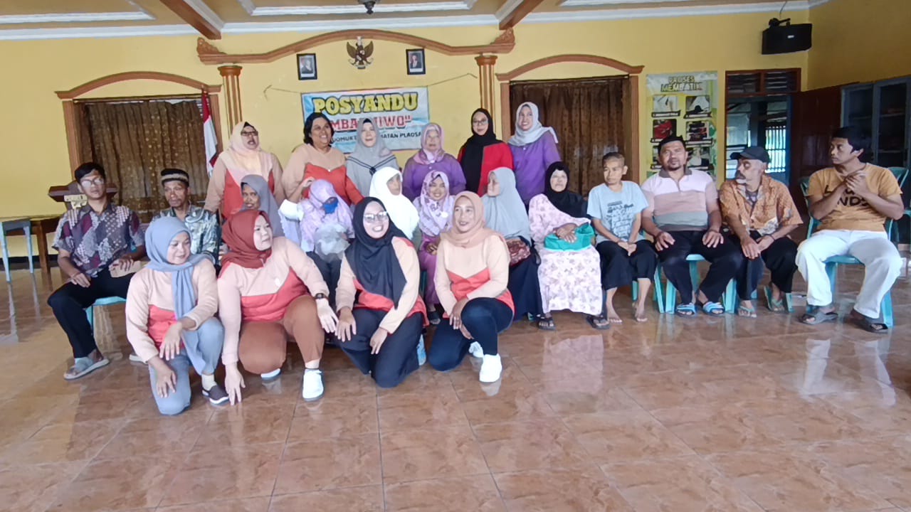 Posyandu Mbah Jiwo Desa Sidomukti, Upaya Memberikan Peluang ODGJ Kembali ke Masyarakat.