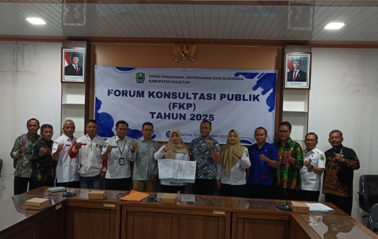 Dinas Pendidikan Magetan Gelar Forum Konsultasi Publik, Tampung Kritik dan Saran Demi Perbaikan Layanan Pendidikan