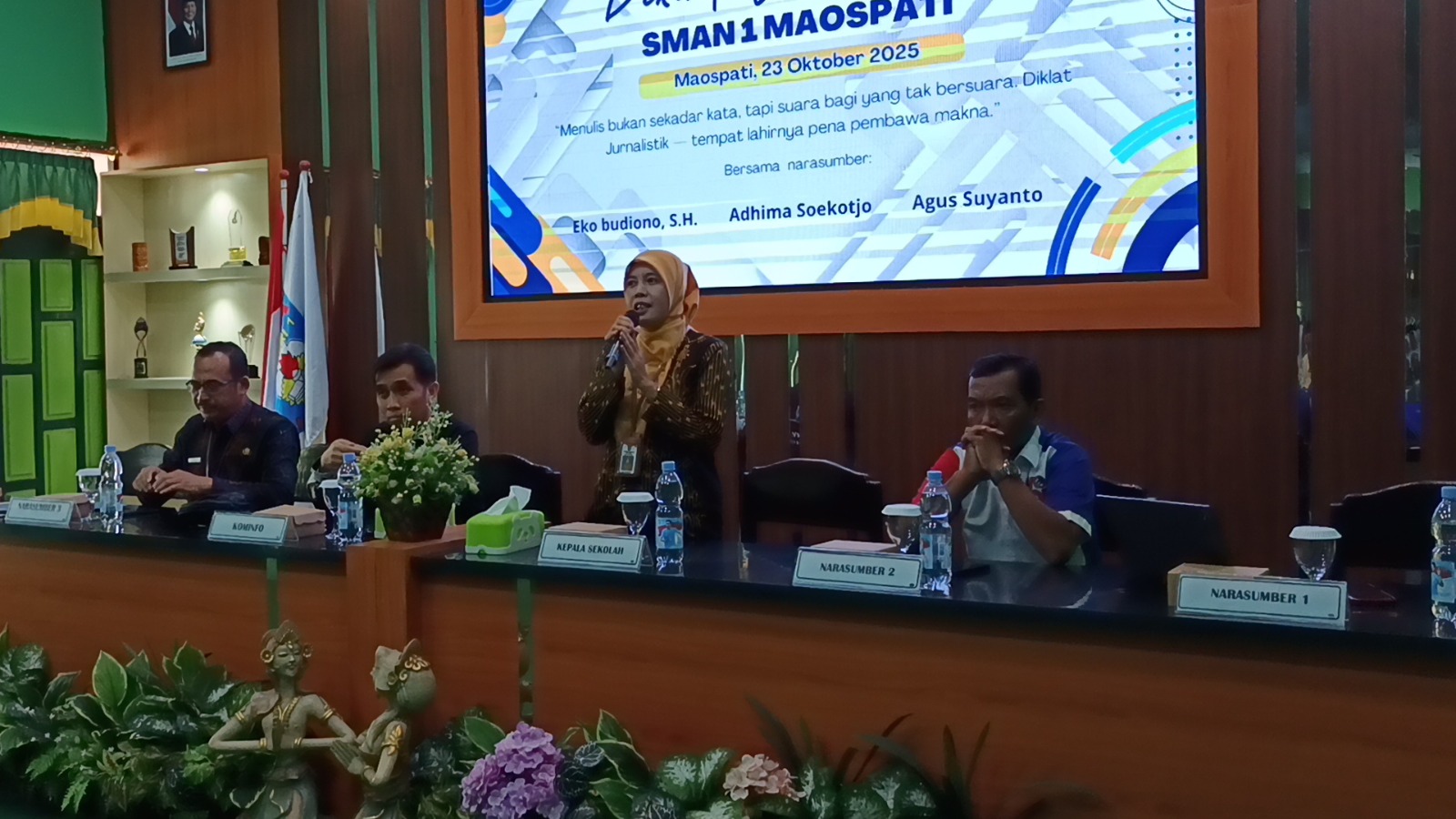 Terbitkan Buku dan Galakkan Sastra dan Teater, SMAN 1 Maospati Jadi Pelopor Sastra Digital di Magetan