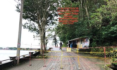 Pemkab Magetan Tutup Lokasi Longsor di Telaga Sarangan, Destinasi Wisata Tetap Buka