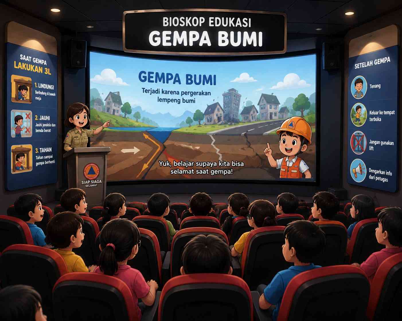 Ramaikan Graha Perpustakaan, Dinas Arpus Magetan Akan Bangun Bioskop, Ditargetkan Beroperasi Akhir 2026