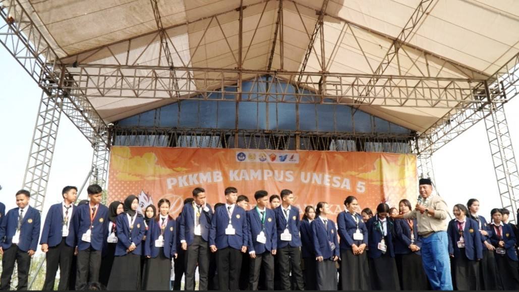 1.738 Mahasiswa Baru UNESA Kampus 5 Magetan Ikuti PKKMB 2026