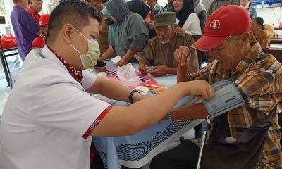 PSMTI Magetan Gelar Pengobatan Gratis dan Baksos, Bagikan Sembako Sambut HUT Ke-81 RI